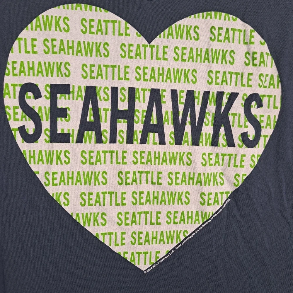 Seattle Seahawks Lot of 3 Women's Shirt Small Medium NFL Team Apparel T-Shirts
